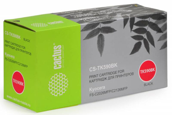 Картридж Cactus черный (7000стр.) для Kyocera (арт. CS-TK590BK)