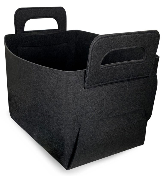 Короб ГЕЛЕОС Войлок (25х18х15 (M), черный) (арт. ВЛК-ЧМ)
