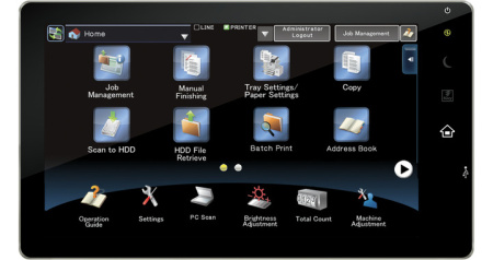 МФУ лазерное черно-белое Sharp MX-M1205EE (арт. MXM1205EE)