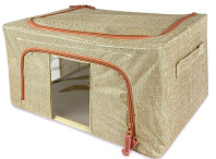 Кофр ГЕЛЕОС Оксфорд (бежевый, 40х30х20) (арт. К24-БЖ)