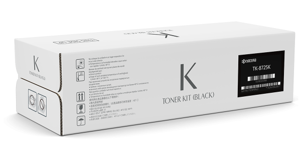Оригинальный тонер-картридж Kyocera TK-8725K (чёрный, 70000 стр.) (арт. 1T02NH0NL0)