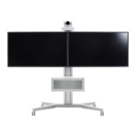 Стойка напольная для 2-х мониторов SMS Flatscreen X FH M605 Video conference Motorized (арт. XM032010-P0)