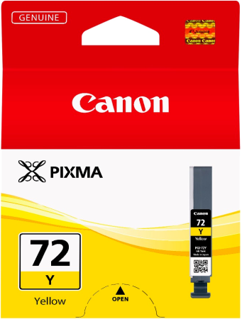 Оригинальный картридж Canon PGI-72 Y (жёлтый, 14 мл.) (арт. 6406B001)