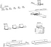 Лотки Cactus (черный) (арт. CS-GMPB-SET2)