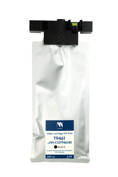 Струйный картридж NV Print T9461 Black для Epson WorkForce Pro WF-C5790DWF, WF-C5290DW (10 000 стр)