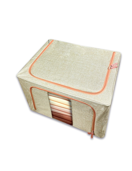 Кофр ГЕЛЕОС Оксфорд (бежевый, 60х42х40) (арт. К100-БЖ)