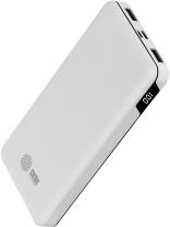 Мобильный аккумулятор Cactus 10000mAh, 2.1A, 2xUSB, белый (арт. CS-PBFSKT-10000) Мобильный аккумулятор Cactus 10000mAh, 2.1A, 2xUSB, белый (арт. CS-PBFSKT-10000)