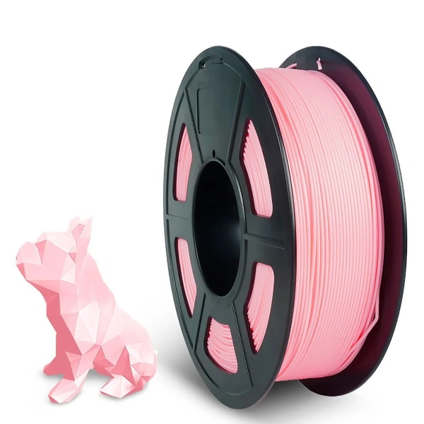 Филамент NVPRINT PLA+ розовая сакура для 3D печати, диаметр 1.75мм, длина 330 метров, масса 1 кг.
