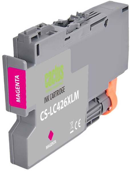 Струйный картридж Cactus (пурпурный, 54 мл.) (арт. CS-LC426XLM)