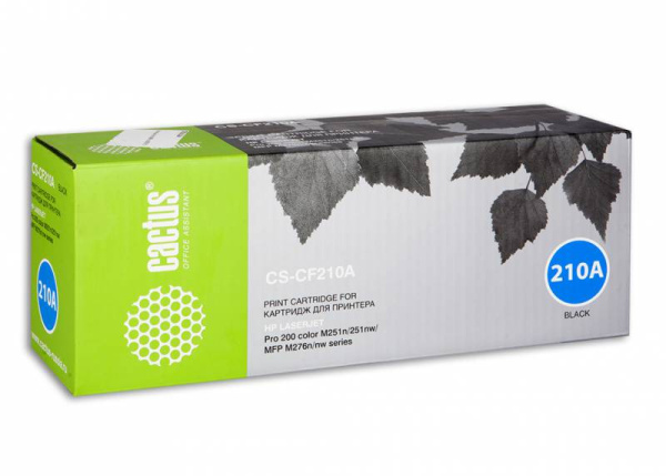 Картридж Cactus черный (1600стр.) для HP (арт. CS-CF210A)