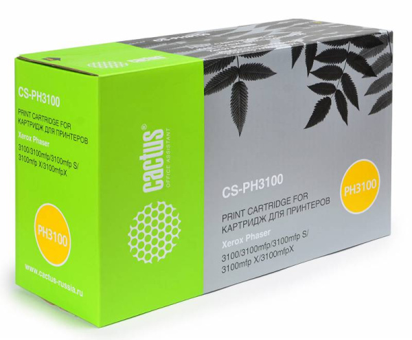 Картридж Cactus 106R01379 черный (4000стр.) для Xerox (арт. CS-PH3100)