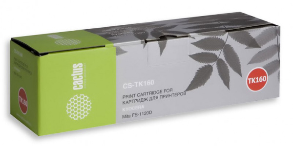 Картридж Cactus черный (2500стр.) для Kyocera (арт. CS-TK160)