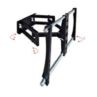 Крепеж настенный для монитора OMB 63″ REACHSTOP (black) (арт. 06123)