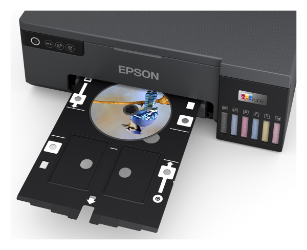 Принтер струйный цветной Epson EcoTank L8050, А4 (арт. C11CK37402)