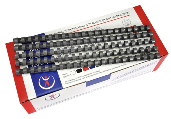 Пластиковые пружины Реалист 6мм, прозрачные (100 шт.) (арт. 3192)