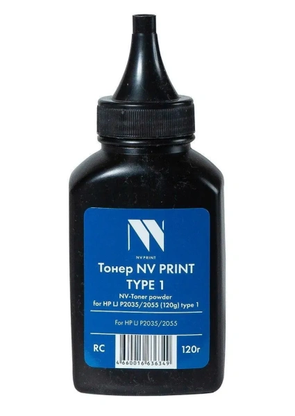 Тонер NV PRINT для HP P2035/2055/1010 Type1 (CE505A / CE505X) (120г)