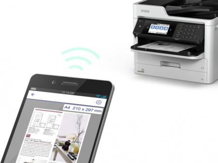 Монохромное струйное МФУ Epson WorkForce Pro WF-M5799DWFMV (арт. C11CG04401MV)