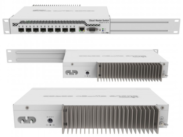 Коммутатор Mikrotik CRS309-1G-8S+IN (арт. CRS309-1G-8S+IN)