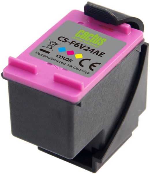 Струйный картридж Cactus (многоцветный, 300 стр.) (арт. CS-F6V24AE)