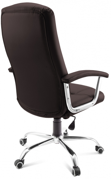 Кресло руководителя ГЕЛЕОС Престиж (коричневый) (арт. Прест_корич)