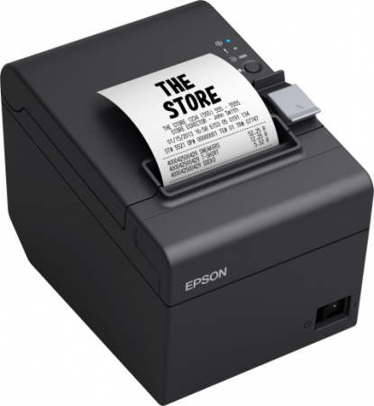 Чековый принтер Epson TM-T20III (011): USB + Serial, PS, Blk, EU (арт. C31CH51011)