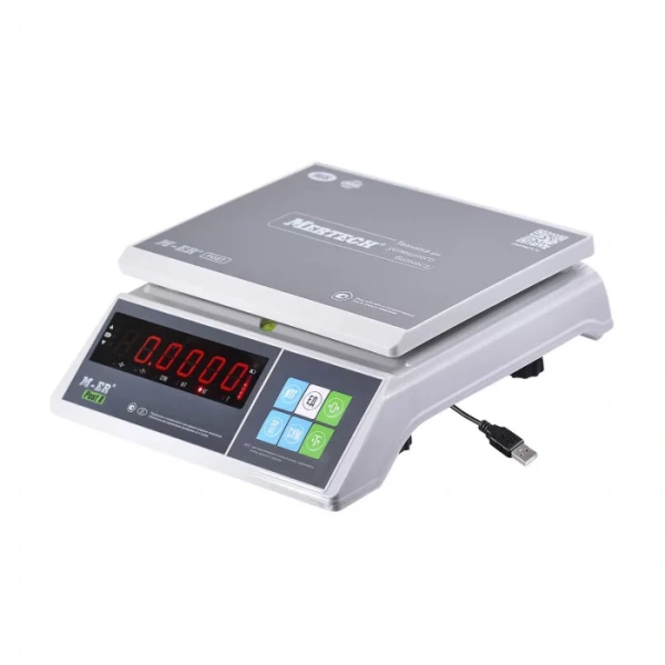 Весы MERCURY M-ER 326AFU-15.1 LED с USB(COM) (двойной дисплей)