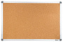 Демонстрационная доска Cactus пробковая коричневый 120x150см алюминиевая рама пробка/алюминий (арт. CS-CBD-120X150)