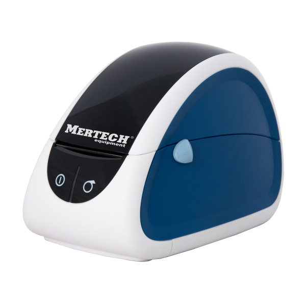 Термопринтер липких этикеток Mertech LP58 EVA RS232-USB White & blue (арт. 4584)