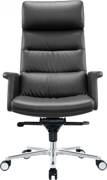 Кресло руководителя Cactus кожа крестов. алюминий (арт. CS-LBK-AMSTERDAM)