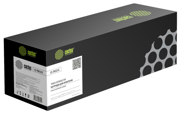 Картридж лазерный Cactus голубой (1500 стр.) (арт. CS-TN321C)