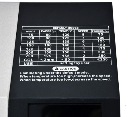 Пакетный ламинатор Bulros LM8-330 (арт. LP-D-LM_-8330-___-HoR-A3)