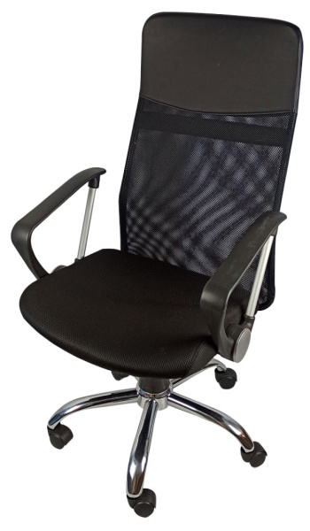 Чехол на компьютерное кресло ГЕЛЕОС 440М (размер М, волна, бежевый) (арт. ГЧ00440М)