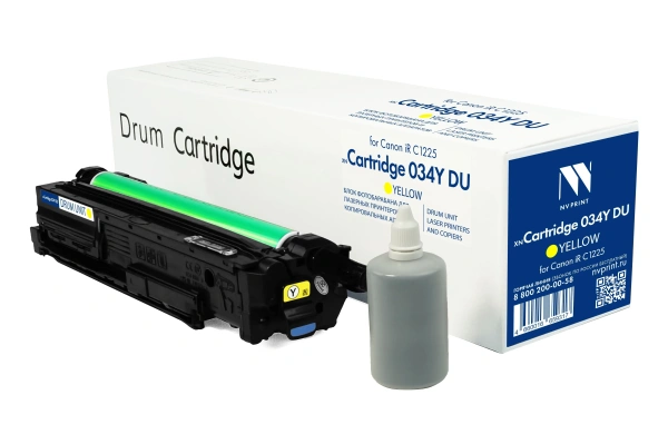 Блок фотобарабана NVP NV-034Y DU Yellow