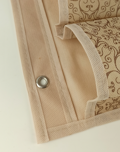 Органайзер ГЕЛЕОС подвесной, 16 карманов, «Миндаль» / Бежевый, 45х103 см (арт. МНД_02)