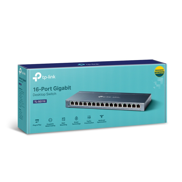 Коммутатор TP-Link TL-SG116 (арт. TL-SG116)