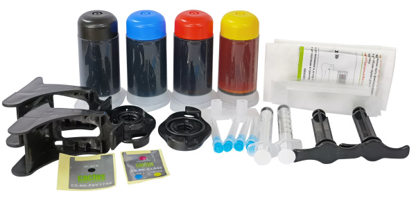 Заправочный набор Cactus многоцветный набор (5x30 мл.) (арт. CS-RK-F6V16-17)