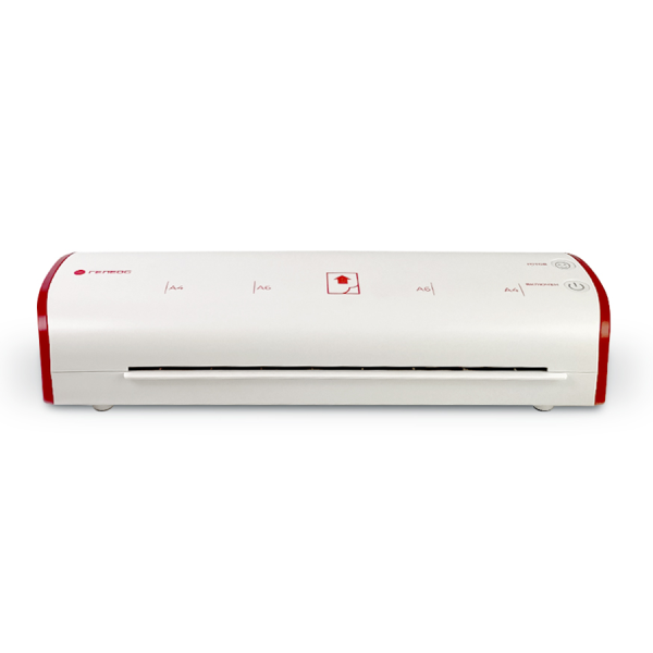 Ламинатор ГЕЛЕОС ЛМ A4 Модерн (белый+красный) (арт. ЛМ-А4МБК)