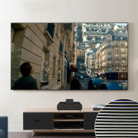 Экран для ультракороткофокусных проекторов SOK Cinema 120" UST PET Crystal 266 x 150 см (арт. SCPSFR-266X150UST-PET)