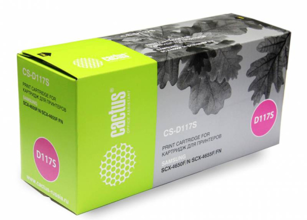 Картридж Cactus черный (2500стр.) для Samsung (арт. CS-D117S)