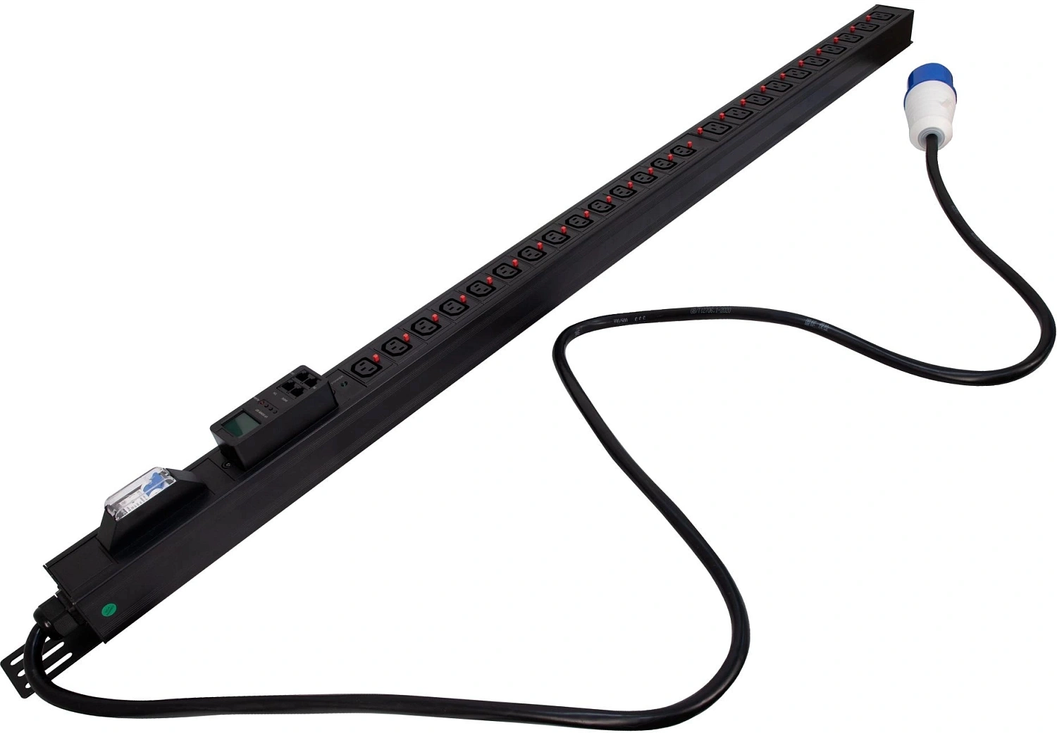 Блок распределения питания Powercom PDU-32AV24-14C3-10C9-1P (арт. PDU-32AV24-14C3-10C9-1P)