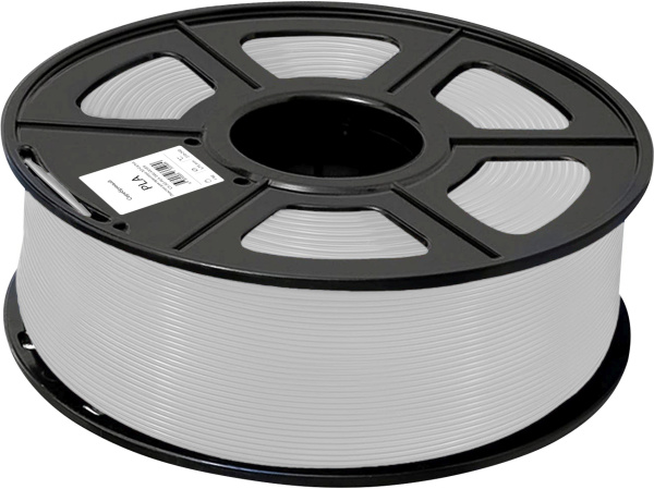 Пластик для принтера Cactus (PLA, d1.75мм, 1кг) (арт. CS-3D-PLA-1KG-SILVER)