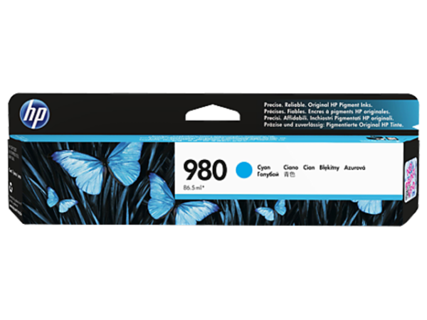 Картридж HP 980 Cyan Ink Cartridge (арт. D8J07A)