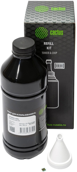 Тонер Cactus (черный, 300 г) (арт. CS-RK-CF259X)