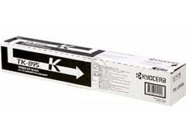 Оригинальный тонер-картридж Kyocera TK-895K (чёрный, 12000 стр.) (арт. 1T02K00NL0)