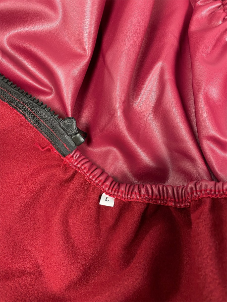 Чехол на компьютерное кресло ГЕЛЕОС 513Л (размер L, кожа, темно-бордовый) (арт. ГЧ00513Л)