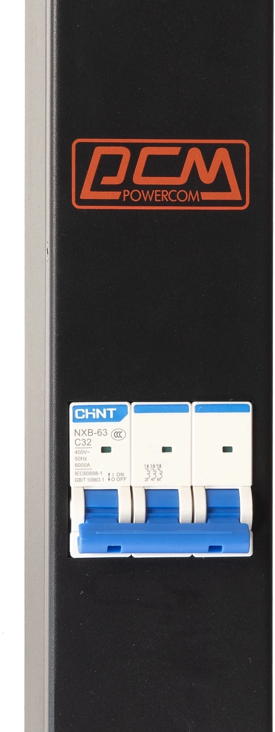 Блок распределения питания Powercom PDU-32AVMS24-18C3-6C9-3P (арт. PDU-32AVMS24-18C3-6C9-3P)