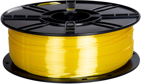 Пластик для принтера Cactus (SILK, d1.75мм, 1кг, L326м, желтый) (арт. CS-3D-PLA-1KG-S-YELL)
