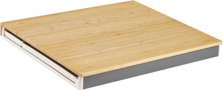 Подставка для ноутбука Cactus (402x346x36 мм, бамбук) (арт. CS-NB-BAMB)