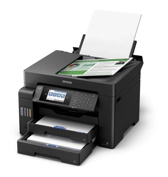 МФУ струйное цветное  Epson EcoTank L15150 008 (Принтер / Копир / Сканер / Факс, A3) (арт. C11CH72502)