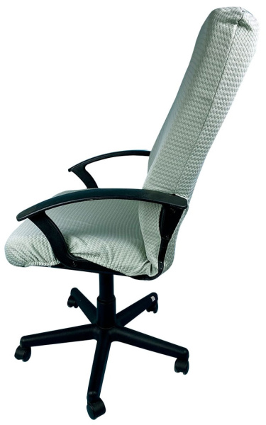 Чехол на компьютерное кресло ГЕЛЕОС 428Л (размер L, волна, зеленый чай) (арт. ГЧ00428Л)